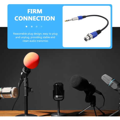 Lot De 4 Adaptateurs XLR 3 Broches Femelle Vers Femelle - Prolongateurs Micro Professionnels