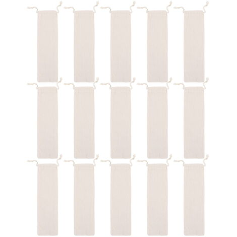Lot De 4 Sacs à Pain En Lin 40x30 Cm - Avec Cordon De Serrage, Réutilisables, Pour Pain, Baguette, Fruits Et Légumes - 2