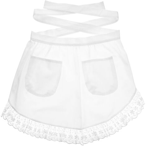 Tablier En Forme De Dentelle Travail Mi-long Service Magasin