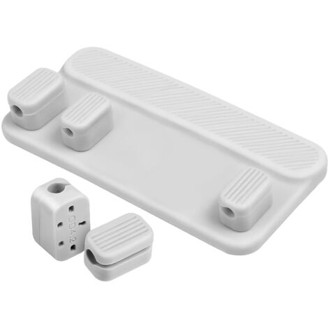 Lot De 10 Clips De Câbles Magnétiques - Organisateur De Bureau Pratique Avec Adhésif Puissant