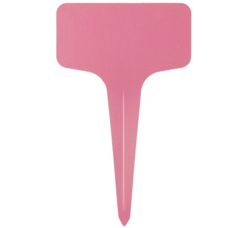 Lot De 100 Étiquettes Plastique Type T Pour Plantes GeeRic Avec Stylo Marqueur