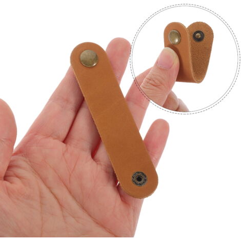 Lot De 5 Serre-câbles Pour écouteurs - Noir, Plastique, Longueur 4 Cm