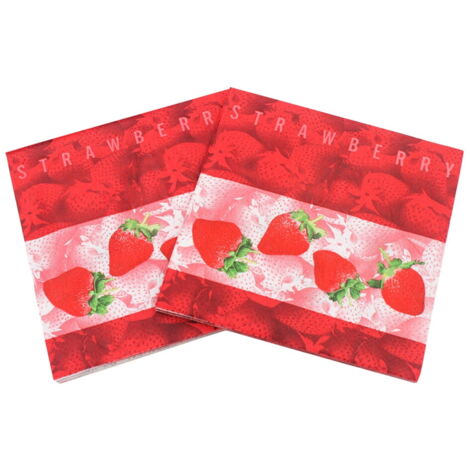 Lot de 40 serviettes imprimées, serviettes florales | FindTheDeal