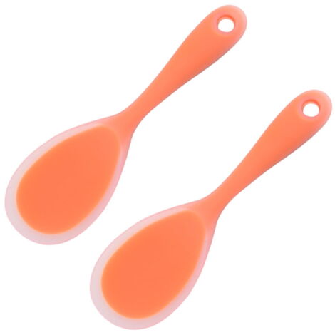 Hoypeyfiy Lot De 5 Cuillères à Riz En Plastique Anti-adhésif Pour La Fabrication De Boules De Riz, La Cuisine, Le Restaurant, La Fabrication De Sushis (jaune