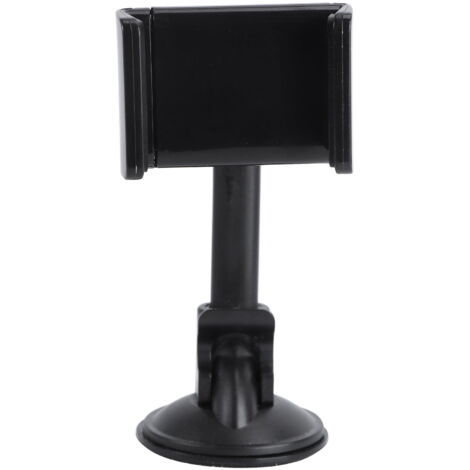 Support De Téléphone à Bras Long Réglable - Pour Table, Base Lourde, Hauteur Et Angle Ajustables, Métal Noir