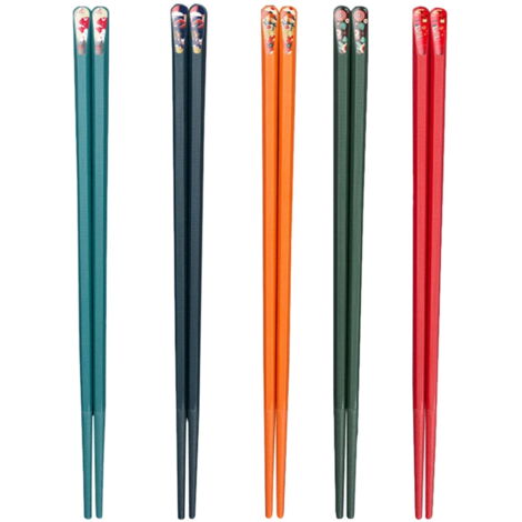 Lot De 5 Repose-Baguettes En Bois Style Japonais - Support Pour Baguettes, Cuillères - 8,5 X 2,7 Cm