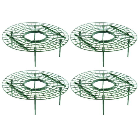 LOT DE 4 Supports De Tige Pour Plantes Grimpantes, En Plastique