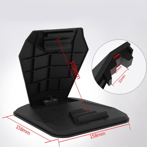 Support De Téléphone Universel Pour Voiture - Fixation Tableau De Bord Réglable - Neuf