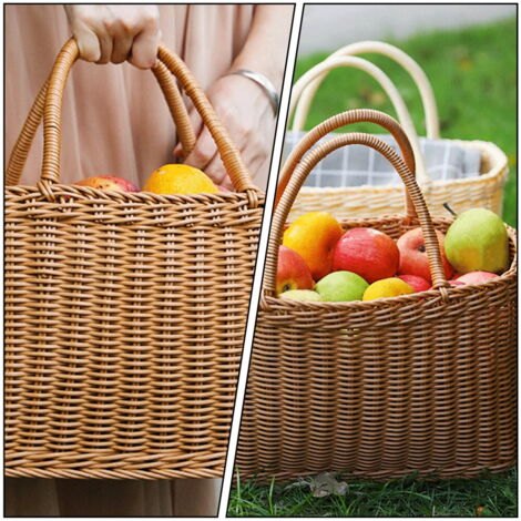 Petit panier à fleurs tissé à la main rotin petit ... – Grandado Petit panier à fleurs tissé à la main rotin petit ... – Grandado