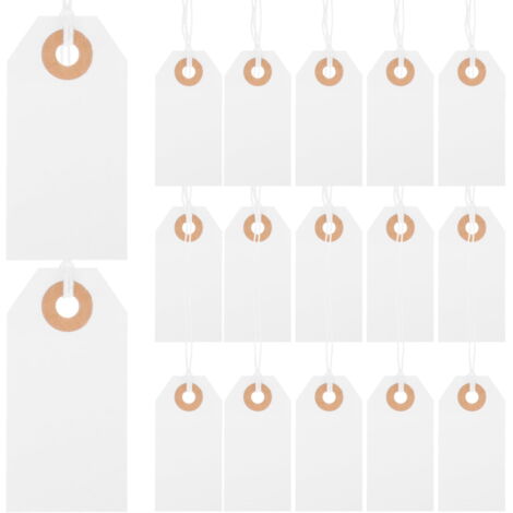 Étiquettes De Prix à Suspendre - 100 Pièces - Pour Bijoux, Montres, Soldes - Neuf
