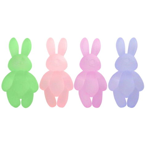 Figurines miniatures de lapin Statue animal Set de fée Jardin Plant Pot Micro Paysage 6pcs JOLI Figurines miniatures de lapin Statue animal Set de fée Jardin Plant Pot Micro Paysage 6pcs JOLI
