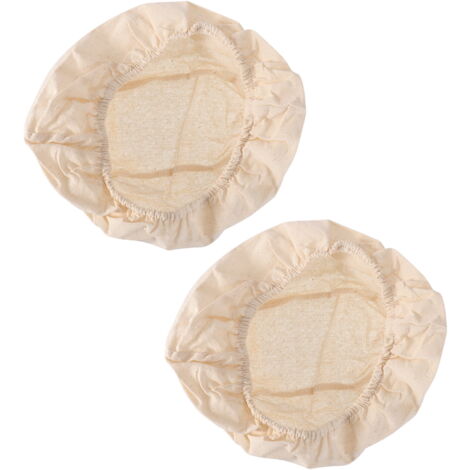 Lot De 2 Paniers à Pain Ovales En Rotin Avec Doublure Lin - Pour Faire Lever Votre Pâte à Pain, Pâtisserie, Décoration