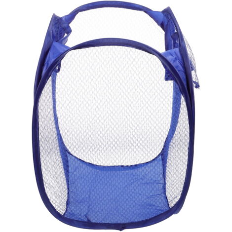 Panier à Linge Pliable En Filet, 1 Pièce, Gain De Place Ideal Pour Maison Les Voyages Et Rangement Blanc 98452192