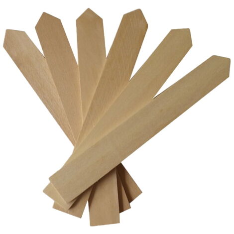 Etereauty Lot De 100 étiquettes En Bois Pour Plantes De Jardin Marqueurs De Jardin De Pepiniere Etiquettes Pour Piquets De Plantes 86250047 Etereauty Lot De 100 étiquettes En Bois Pour Plantes De Jardin Marqueurs De Jardin De Pepiniere Etiquettes Pour Piquets De Plantes 86250047