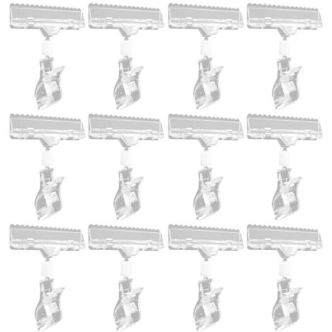 Clips Rotatifs Commerce Lot De 20 Supports Étiquettes Prix APACALI