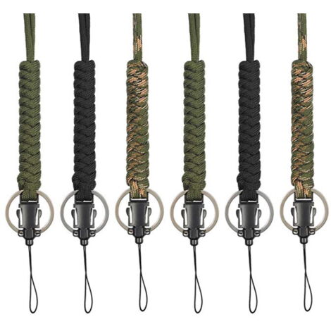 PATIKIL Lot De 5 Cordons De Survie En Paracorde Avec Crochet