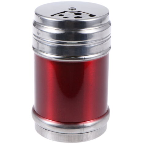 Sucrier En Acier Inoxydable Avec Cuillère - Pot à épices Ou Condiments - Couvercle - LUOSH