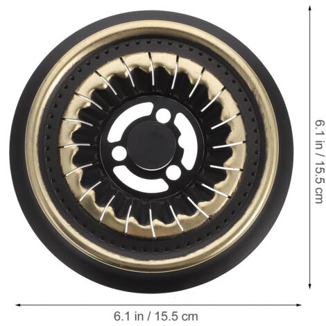 Couvercle De Brûleur à Gaz Concave/plat - En Fer - Pour Cuisinière Gaz - Répartition Uniforme De La Chaleur - 8