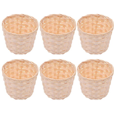 Panier à Linge,Panier De Rangement Tissé En Osier,boîte De Rangement