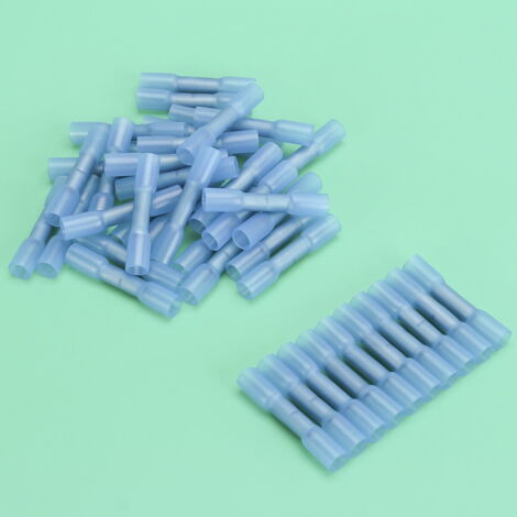 Connecteurs Fil à Fil Thermorétractables - Lot De 100 Pièces, Neuf