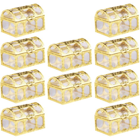 12 Boîtes à Bonbons Dorées Vintage - Pour Mariage, Anniversaire, Rangement Bijoux Ou Décoration - 5
