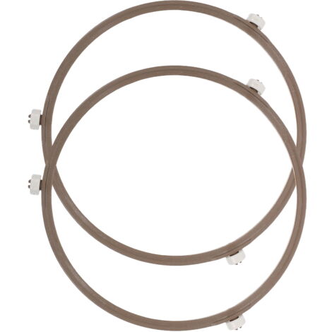 Plateau Tournant Micro-ondes - Support Rotatif à 3 Roues, Diamètre 22 Cm | Remplacement Universel