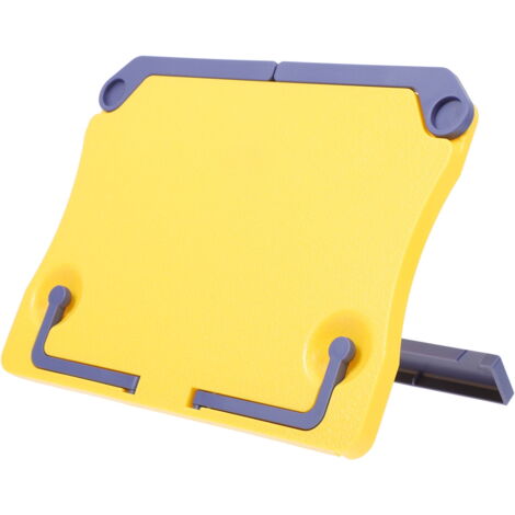 Pupitre De Lecture Sur Pied Réglable – Support Livre/Tablette – Hauteur 55 à 175 Cm – Plateau Bois Avec Pinces - 8