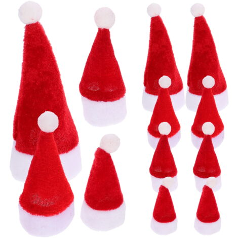 Housses De Bouteille De Vin De Noël - Lot De 4 Avec Pull Tricoté Et Chapeau | Décoration Festive Pour Table Et Cadeaux