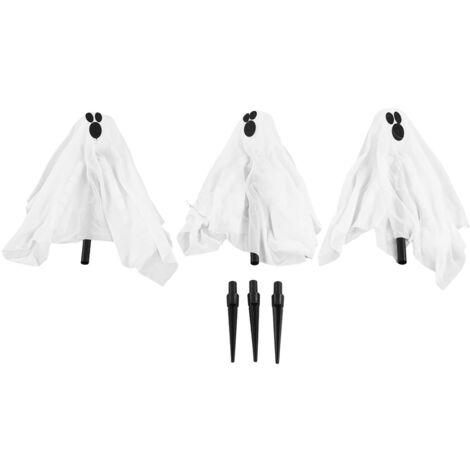 20 Mini Fantômes En Résine Luminescents – Décor Halloween 2.5 Cm Pour Jardin, Maison De Poupée Ou Jeux - 9