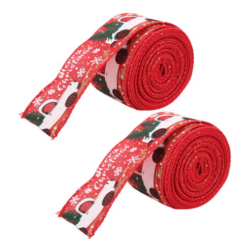 Trrcylp Lot De 2 Rubans Adhésifs Activés Par L'eau - Longueur 457 M X Largeu