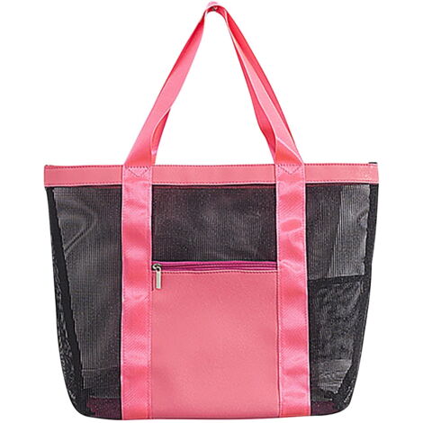 Boovnll Essentiels De Plage, Sacs De Plage, Sac De Plage En Maille Résistant Au Sable Pour Piscine Sac De Plage, Sac De Rangement Pour Jouets, Accessoires De Plage, Essentiels De Vacances à