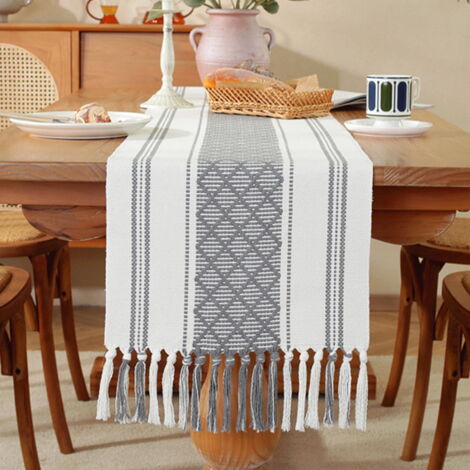 Chemin Table Noël En Polyester Table Runner Pailleté Décoration Table Rebord Fenêtre 28cmx2,75m(Etoile Doré