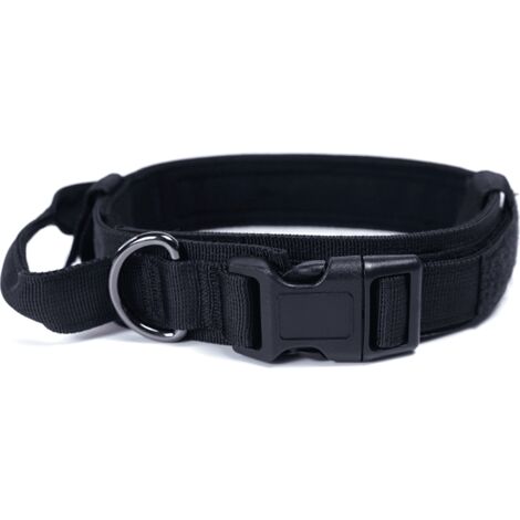 Collier Tactique Chien Avec Poignée - Nylon Rembourré, Réglable, Pour Chiens Moyens/grands - 10