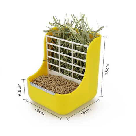 Mangeoire Foin Lapin Ratelier Foin Gamelle Lapin Gamelle Lapin Blanc Mangeoire Mangeoire à Herbe