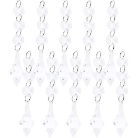 Lot De 10 Pendentifs Feuilles Naturelles Élégants - Bijoux Bohèmes Électrolytiques Avec Accessoires En Fer 50~80x20~35x1mm