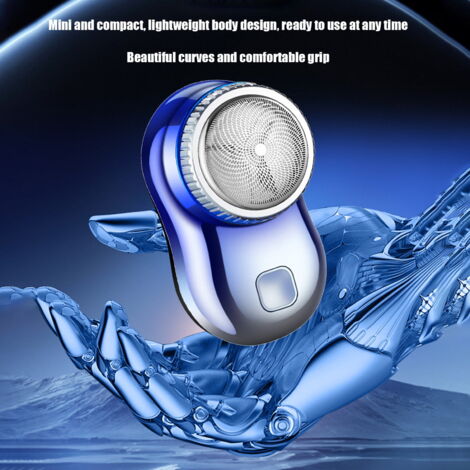 Rasoir électrique Portable Rechargeable USB - Mini Pour Hommes - Neuf