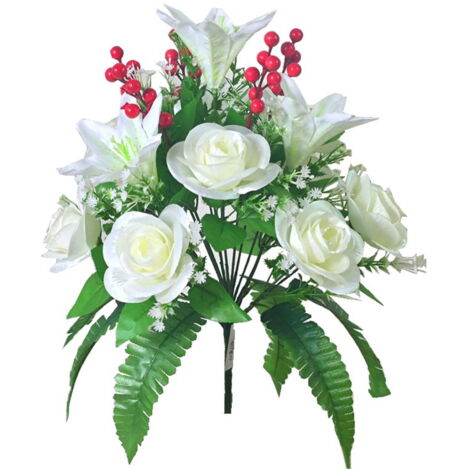 Bouquet De Dix Tulipes Artificielles Colorées Unies | La Maison Du Jardinier