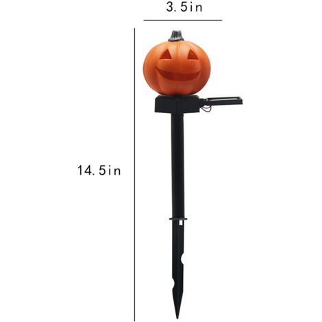 Guirlande Lumineuse Halloween Citrouilles – 7ft (2,1m) – Extérieur – Testée