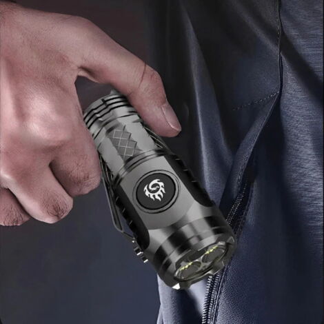 Mini lampe de poche à LED 60 mètres de portée
