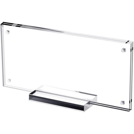OLYCRAFT Organisateur de billets en acrylique avec 100 enveloppes de billets autocollantes 8 grilles Organisateur de budget en acrylique avec séparateur en acrylique pour enveloppes de billets