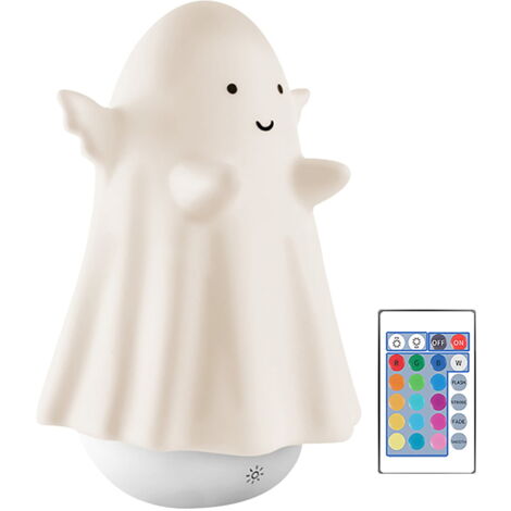 Chaîne Lumineuse LED Halloween KUSTFYR Avec 32 Lumières, Fantôme/piles, Intérieur - CA