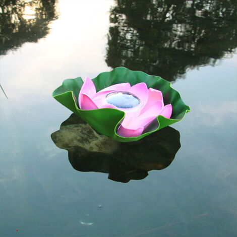 Lampes Solaires Flottantes En Forme De Nénuphar - Énergie Solaire, EVA Étanche, Pour Étang Et Piscine