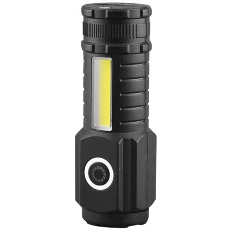 Coast G55R Pure Beam Focus Lampe de poche LED rechargeable USB-C 1000 lumens Noir Batterie incluse