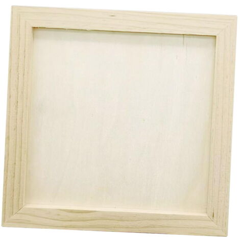 EnixwH 50 Pièces Dés Vierges En Bois Cubes, Dés Vierges, Dés En Bois