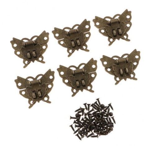 Lot De 12 Protections D'angle Décoratives Pour Boîtes En Bois - Cadre Photo, Vin, Bijoux