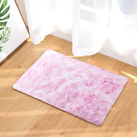 Tapis De Bain Motif Floral Samoyède - 50.8x81.3 Cm, Mousse Mémoire, Antidérapant, Lavable En Machine, Pour Salle De Bain
