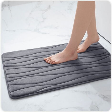 Chakme Tapis De Bain En Mousse à Mémoire De Forme - Tapis Salle De Bain