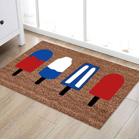 Tapis De Bain UHOUSEST - Lot De 3, Chenille Absorbante, Antidérapant | Lavable En Machine, Blanc