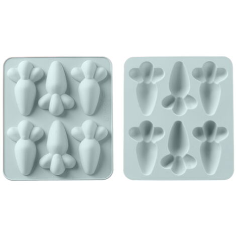 2 Moules à Fleurs En Silicone Qualité Alimentaire - Forme Poinsettia (Noël) - Pour Gâteaux, Chocolats, Résine - 6,3 Cm Et 7,4 Cm - 4