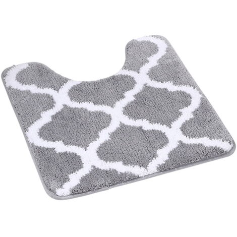 Tapis De Noël Pour Salle De Bains - Set Siège De Toilettes Et Sol Antidérapant - Déco Fêtes D'hiver Festives - 8